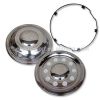 22.5 inch universal stainless steel wheel covers.