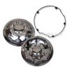 19.5 inch universal stainless steel wheel covers.
