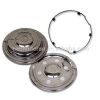17.5 inch universal stainless steel wheel covers.
